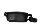 Leather Fanny Pack - Black