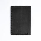 Leather Passport Holder - Black